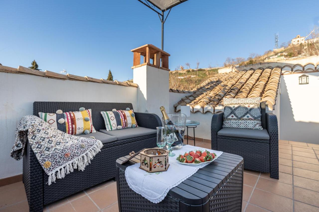 Villa Luxury Alhambra Penthouse Collection Sacromonte Granada Exterior foto